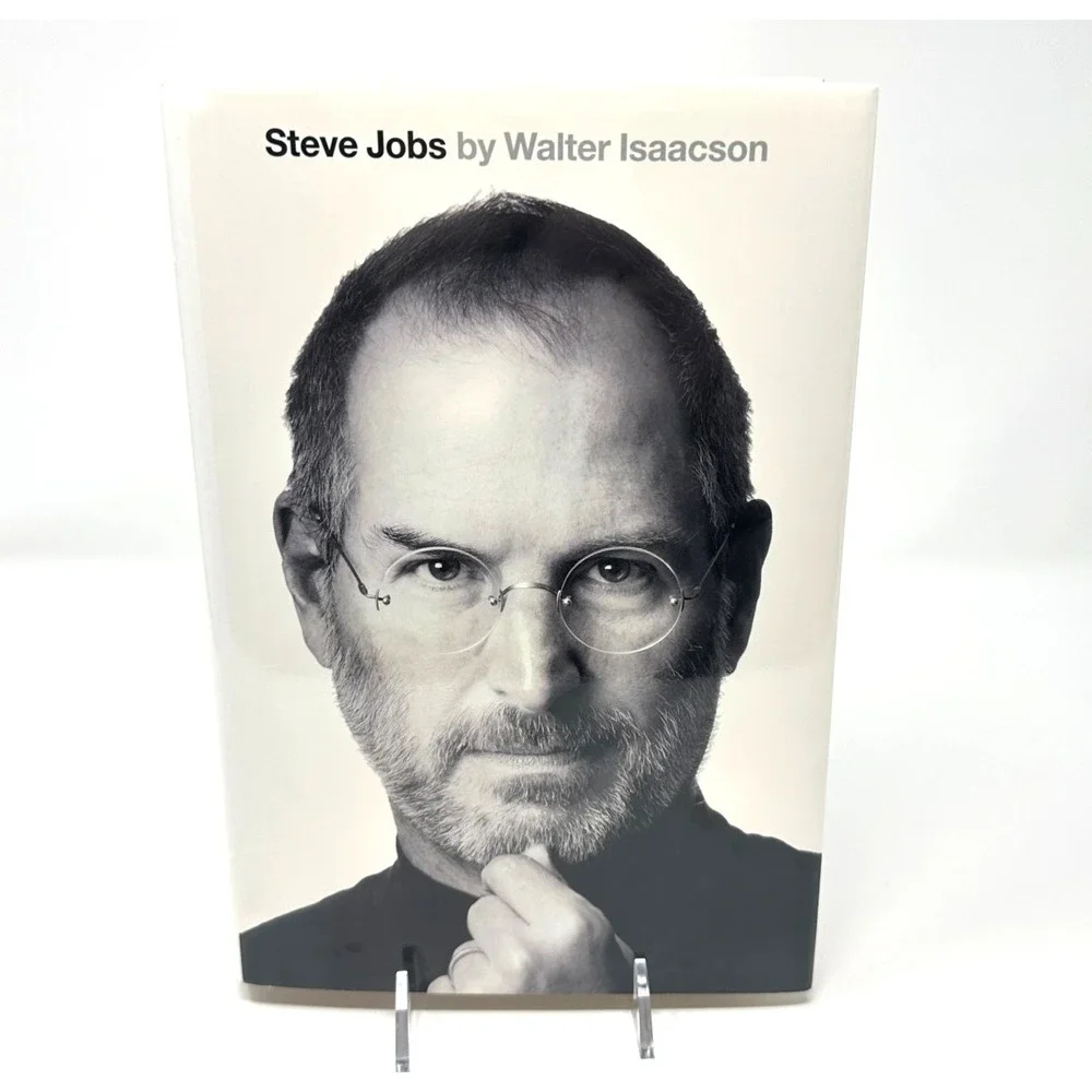 Steve Jobs Walter Isaacson Hardcover Book Apple CEO Simon Schuster 2011